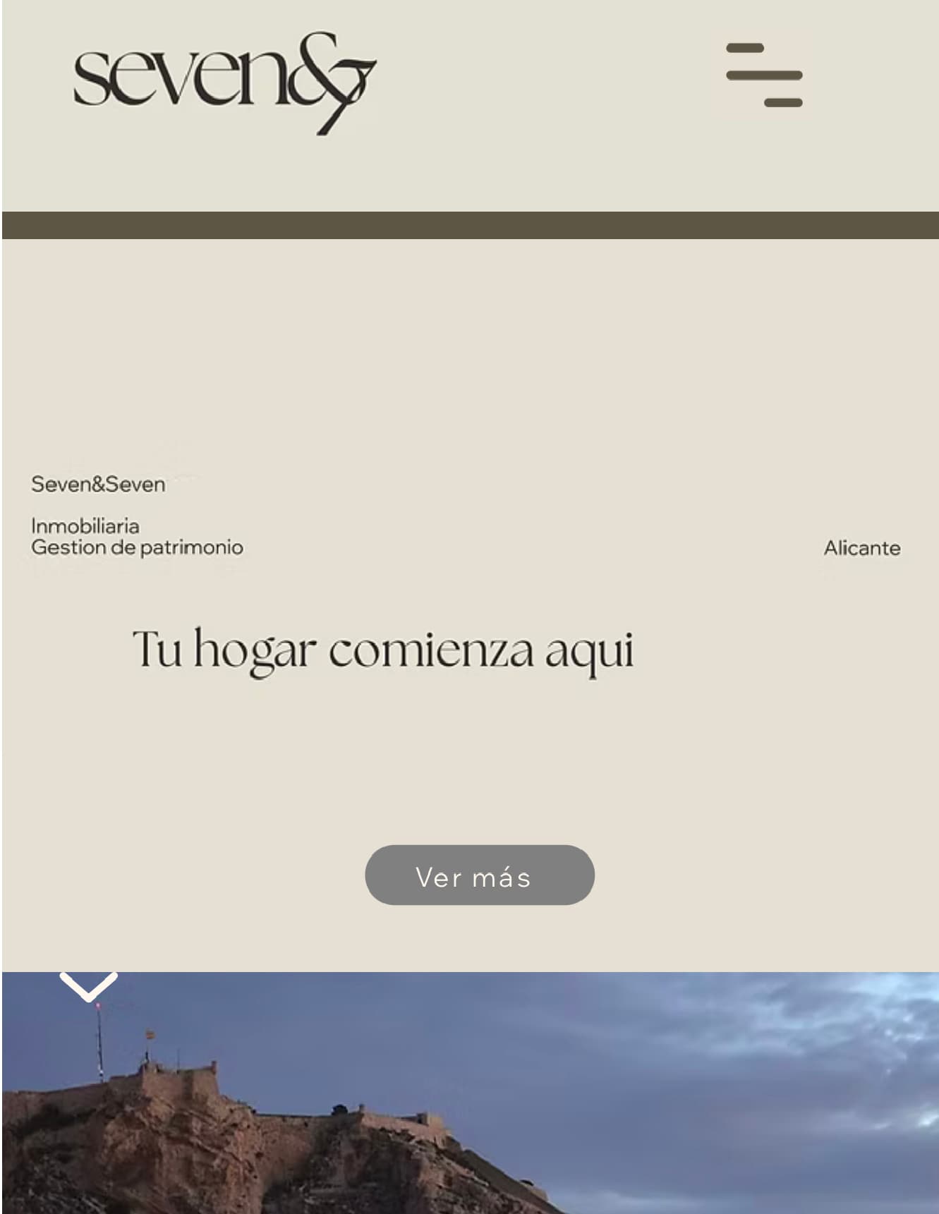 Diseño web para SEVEN & SEVEN